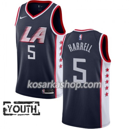 Dres Los Angeles Clippers Montrezl Harrell 5 Nike 2018-19 City Edition Navy Swingman - Dječji